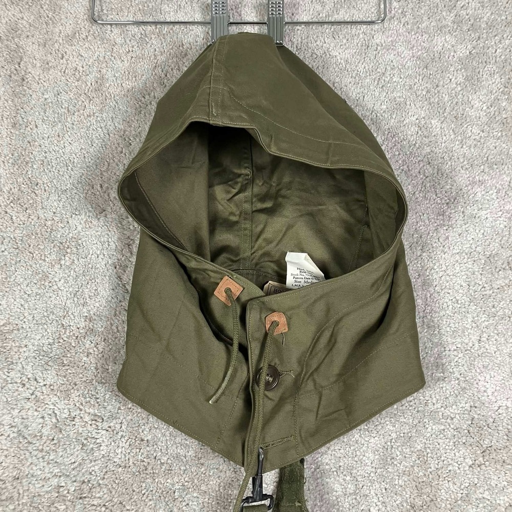 Vintage WWII US Army M-1943 Field Jacket Hood Olive Drab 1945 Dated Size Medium - Picture 2 of 8
